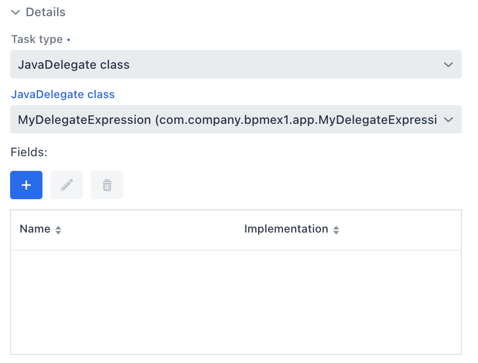 delegate expression