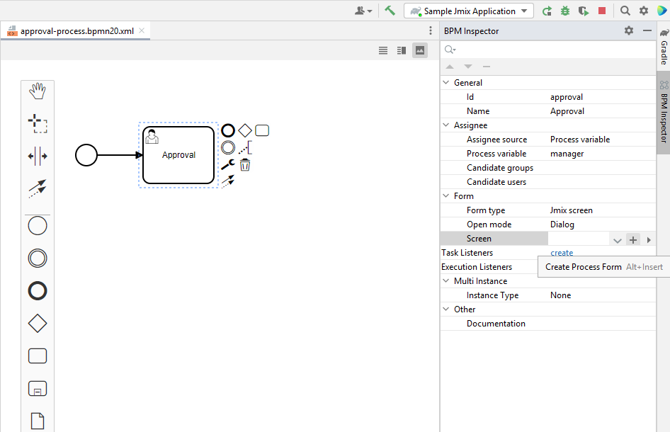 bpm create form