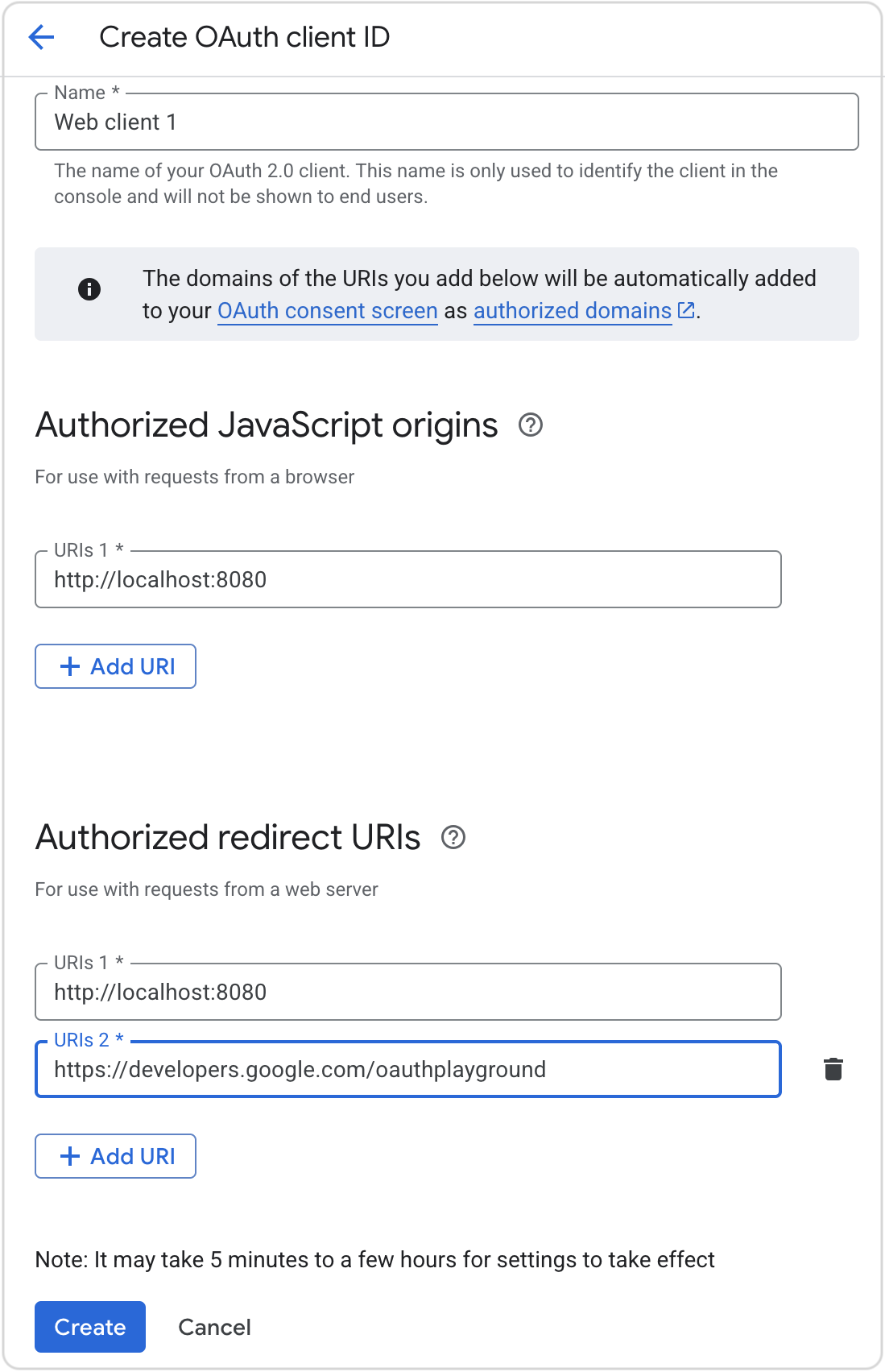 google oauth 2