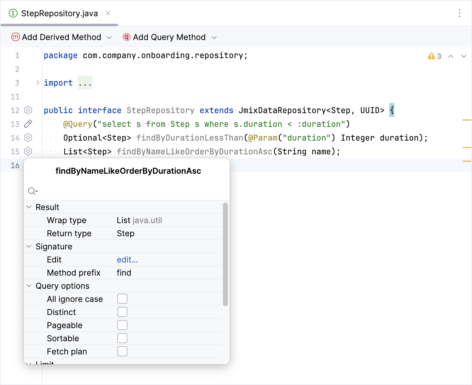 data repository methods gear